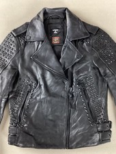 Superdry Leather Biker Jacket