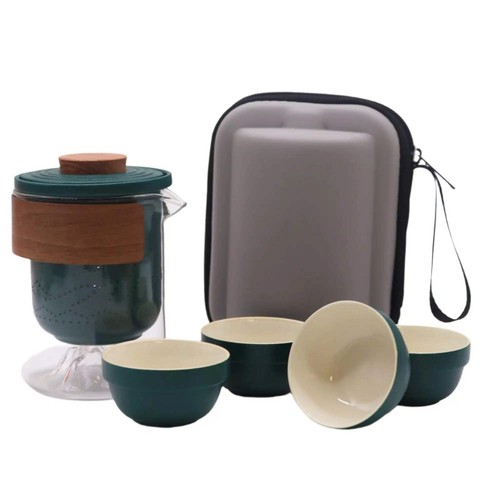 Travel teapot set - travel,