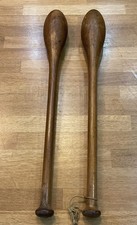 Wooden Indian Clubs No 2