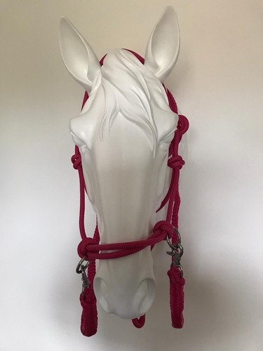 Rope halter reins - halter, reins,bitless