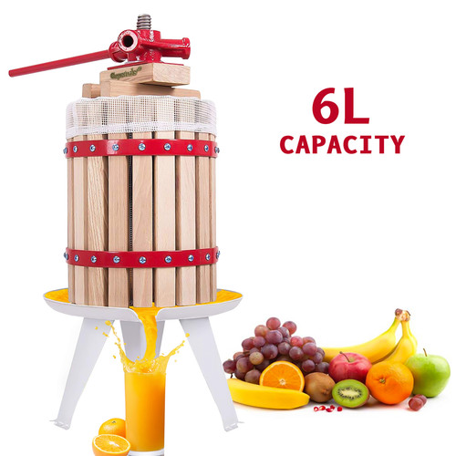 Fruit press wine making - making, grape