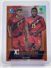 TIBO PERSYN E. MATAZO 2022 BOWMAN CHROME XI INEVITABLES ORANGE /25 Q4770