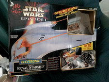 Star Wars Episode I Phantom Menace Naboo Royal Starship Electronic Playset BNIB