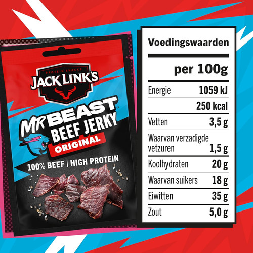 Jack links original beef jerky - links,
