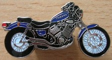 Pin Badge Yamaha Virago XV 535 / XV535 Blue Blue Motorcycle Moto Art. 0063