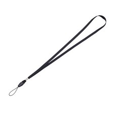 Black Lanyard Neck Strap For ID Pass Card Badge / Mobile Phone Holder UK Seller