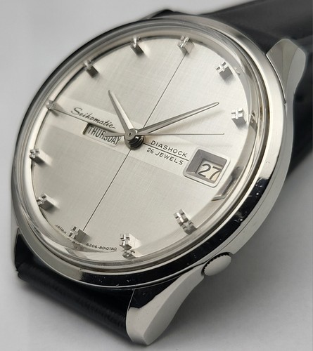 1965 vintage seiko seikomatic - vintage,