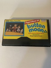 BUTTON MOON PAPERCHASE ON HONEYMOON PAL VHS VIDEO KIDS CHILDREN - SEE PICTURES