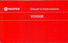 Singer Vogue (Arrow) 1725cc