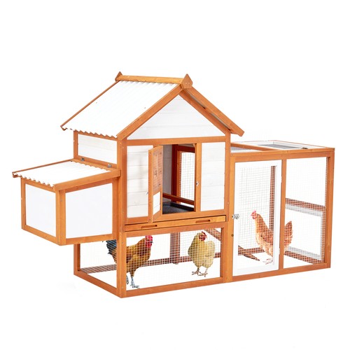 Wooden chicken coop - wooden,