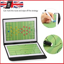Magnetic Football Tactics Board Coaching Tactic Training Board Book Folder Hot!