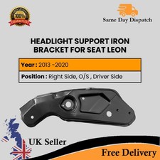 SEAT LEON 2013 - 2020 Front Right O/S Upper Headlight Iron Bracket 5F0806930