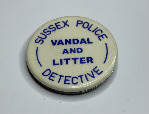 Vintage sussex police vandal - vintage,