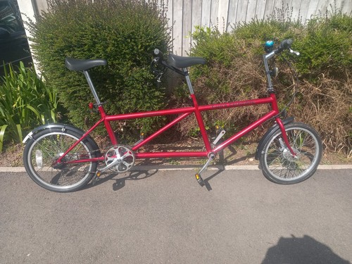 Tandem bicycle - tandem,