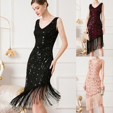 Womens V-Neck Gatsby Flapper