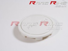 Rota alloys Centre Cap White Flat Embossed (caps)