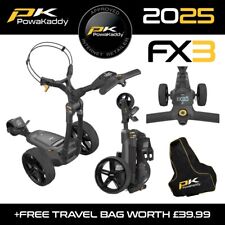 PowaKaddy FX3 Electric Golf Trolley Extended Lithium - NEW! 2025
