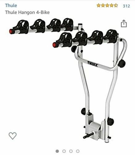 Thule bike carrier tow bar - 4,