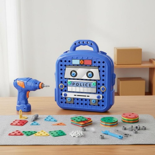 Kids repair tool box - box, develops
