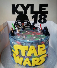 Star Wars Darth Vader Cake