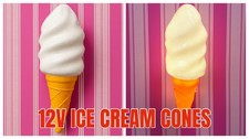 Light Up Ice cream van 12v Ice