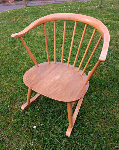 Vintage ercol blue - ercol, label
