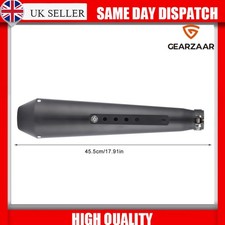 Universal Motorcycle Exhaust Pipe Muffler Silencer Short Megaphone Cafe Racer