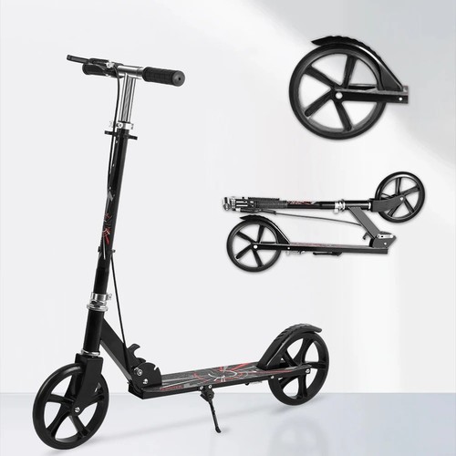 Folding adult scooter big - folding,