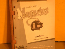 Eisemann Magneto AM SERIES  SERVICE OVERHAUL MANUAL CATALOG