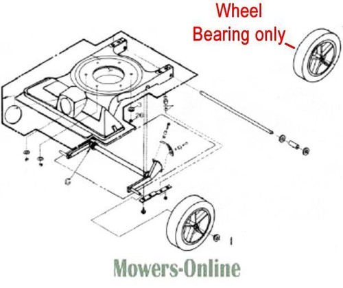 Billy goat wheel bearing - wheel, kd