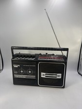 Vtg Philips D7160 2 Band Radio Cassette Player Recorder - Works Faulty Cassette