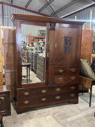 Antique edwardian mahogany - antique,