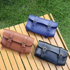 Tool bag PU leather bag** Saddle bag retro handlebar bag UK bicycle bag