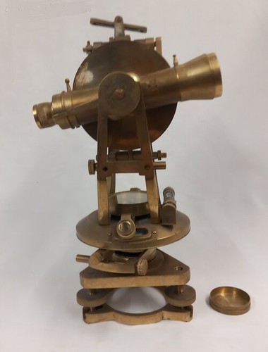 Brass marine theodolite - marine,