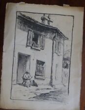 FRANK ARMINGTON " au soleil " etching , limited edition 4/30