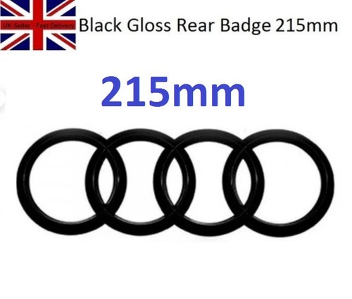 Audis gloss black - black, rings