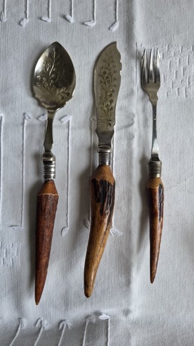 Antique silver plated - antique, utensils