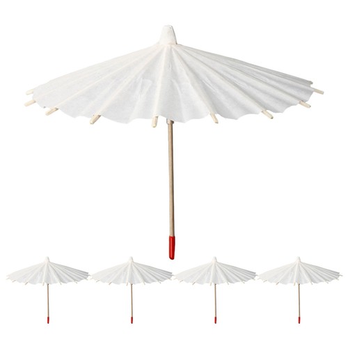 5pcs paper parasol umbrella - 5pcs,