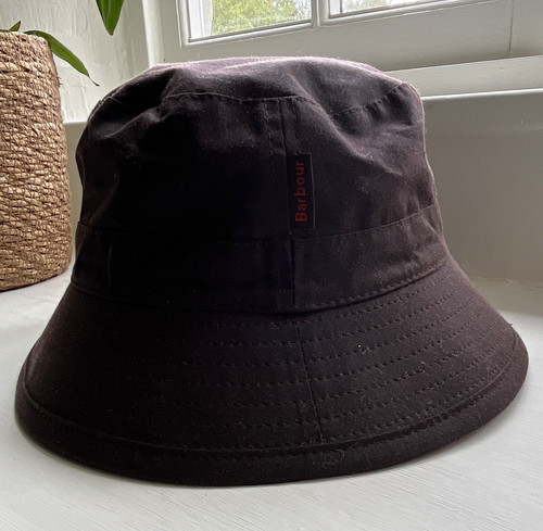Barbour brown waxed cotton - waxed,