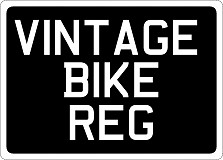 VINTAGE BIKE SCOOTER NUMBER