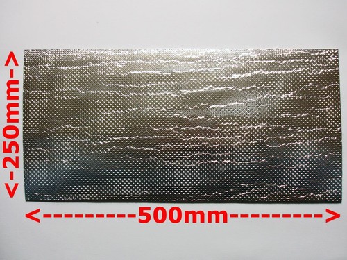 Heat shield for fairing - shield,