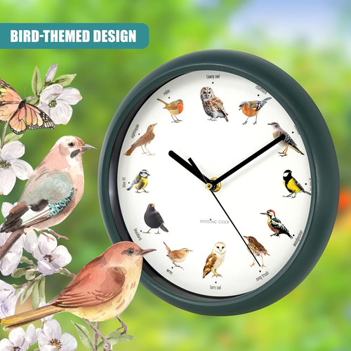 Hanging wall clock with hourly - hanging,