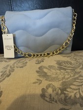 Primark Blue Quilted Chain