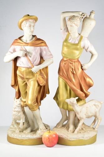 Royal dux bohemia huge pair - huge,