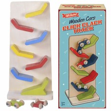 Retro Wooden Cars Click Clack