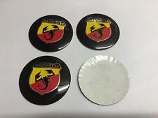 4x Sticker Fiat Abarth Wheel