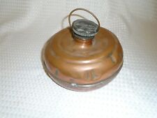 Vintage / Antique Copper Bed Warmer/Hot Water Bottle , Wendy lid 