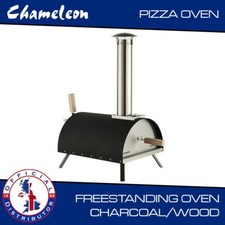 Table top Pizza Oven wood Pellets Multifuel Compatible Hardwood Outdoor Garden