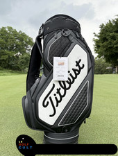 TITLEIST Golf  Exclusive Caddy Tour Staff Bag Black Class FREE SHIPPING USA