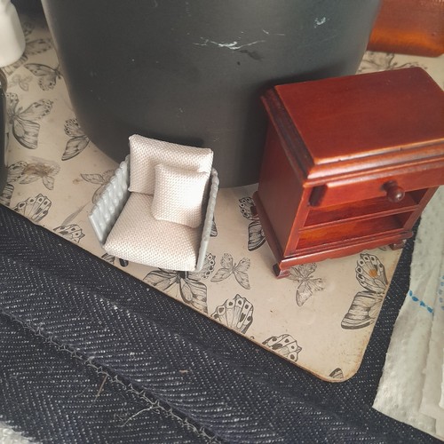 Dolls house furniture - house,